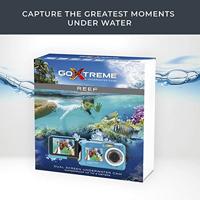 GoXtreme Reef Blue Digitale camera 24 Mpix Blauw Full-HD video-opname, Waterdicht tot 3 m, Onderwatercamera, Schokbestendig, Met ingebouwde flitser - thumbnail