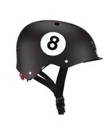 Globber helm elite lights black 8 ball - thumbnail