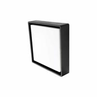 LED buitenlamp zwart SG Frame Square Maxi 3000K met noodverlichting 310x310x77mm - thumbnail