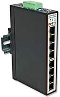 LINDY Industrial Ethernet Switch - Switch - 8 x 10/100, 25070 - thumbnail