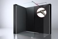 T-verbindingsstuk Best Design tbv Erico Inloopdouche Muurstang Chroom - thumbnail