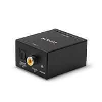 LINDY AV Converter Lindy - Digital-Analog-Audiowandler - Schwarz [Coaxiaal, Toslink - RCA] - thumbnail