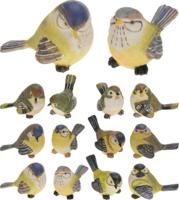 Vogel polystone klein 12 ass Nampook - Nampook - thumbnail