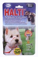 Trainingshalsbanden voor honden Company of Animals Halti Zwart Muilkorf (31-40 cm) - thumbnail