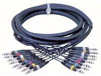 DAP FL66 Multikabel 8x Stereo jack naar 8x Stereo jack 6m - thumbnail