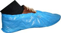 Wegwerp overschoen blauw CPE - thumbnail