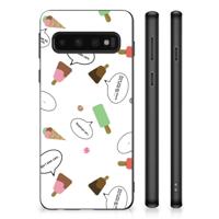 Samsung Galaxy S10 Silicone Case IJsjes - thumbnail