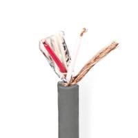 DMX-Kabel | 110 Ohm | 2x 0.23 mm² | 100.0 m | Rond | PVC | Donkergrijs | Rol - thumbnail