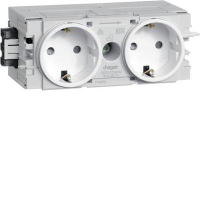 Hager Tehalit Stopcontact voor Accessoires voor elektroplintsysteem Wit 1 stuk(s) Hager Tehalit Stopcontact voor Accessoires voor elektroplintsysteem Wit 1 stuk(s)