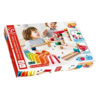 Hape houten knikkerbaanset domino - 50dlg. - thumbnail