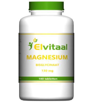 Elvitum Magnesium Bisglycinaat 130mg Tabletten