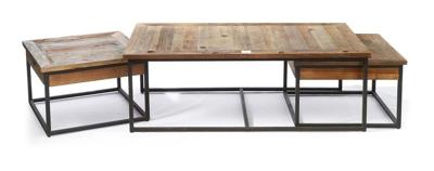 Rivièra Maison Salontafel 'Shelter Island' set van 3 stuks