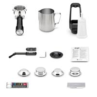 Sage THE BARISTA EXPRESS IMPRESS SES876BSS4 Espresso apparaat Grijs - thumbnail