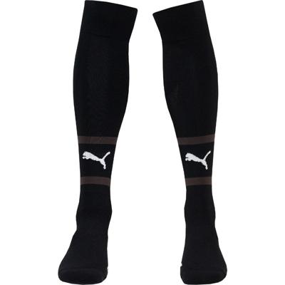 PUMA teamFINAL Voetbalsokken Zwart Wit Grijs