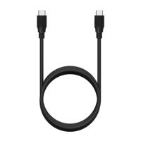AISENS - A107-0703 - USB 3.2 Gen2X2 kabel 20 Gbps 8K @30Hz 5A 100W E-marker, type USB-C/M-USB-C/M, zwart, 1,5 m - thumbnail