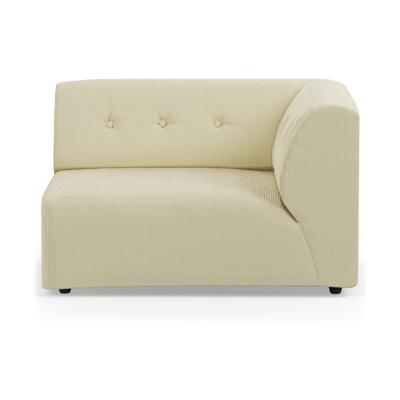 HKliving Vint bank right 1,5-seat Corduroy Rib Hay HKliving Vint bank right 1,5-seat Corduroy Rib Hay