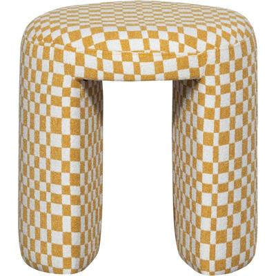 Kruk Jannik ruit dessin Geel Kruk Jannik ruit dessin Geel