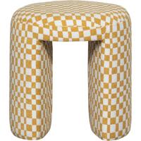 Kruk Jannik ruit dessin Geel - thumbnail