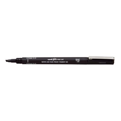 Fineliner Uni-ball Pin brush EF zwart