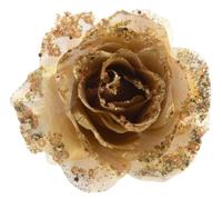 Roosclip glitter d14h8.5 champagne - thumbnail