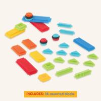 Bristle Blocks Box met 36 Stuks - thumbnail