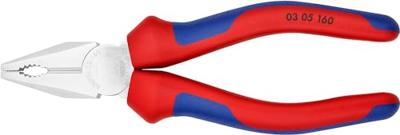 Knipex Kombitang verchroomd met meer-componentengrepen 160 mm - 0305160 - thumbnail