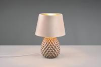 Trio Bruine tafellampAriana met taupe kap M - R51531944 - thumbnail