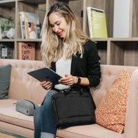 Dicota Slim Eco MOTION Laptoptas Geschikt voor max. (laptop): 33,8 cm (13,3) Zwart - thumbnail