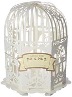 Bruiloft Enveloppendoos Vogelkooi - thumbnail