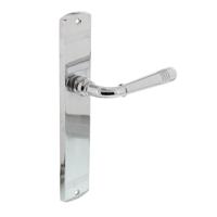 Intersteel Deurklink Helena op schild blind chroom - thumbnail