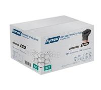 Handschoen hynex nitril s zwart 5gr 100 stuks - thumbnail