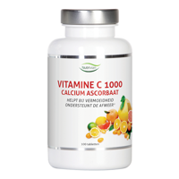 Nutrivian Vitamine C 1000 Calcium Ascorbaat Tabletten - thumbnail