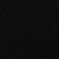 Bedframe zonder matras 100x200 cm stof zwart - thumbnail