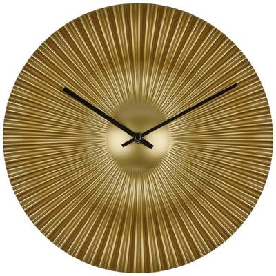 TFA Dostmann 60.3520.53 Wandklok Zendergestuurd 330 mm x 50 mm x 330 mm Goud