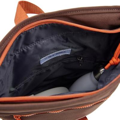 New Rebels Ferron Los Angeles Coffee 7L Rolltop Rugzak Waterafstotend
