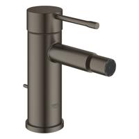 Bidetmengkraan GROHE Essence New S-Size M/Waste Hard Graphite Geborsteld - thumbnail