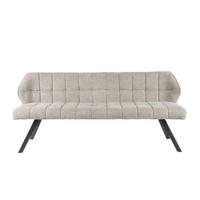 Giga Meubel - Eetkamerbank 2,5-Zits - Zand - 180x59x84cm - Raster - thumbnail