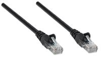 Intellinet 338387 RJ45 Netwerkkabel, patchkabel CAT 5e U/UTP 1.50 m Zwart 1 stuk(s) - thumbnail
