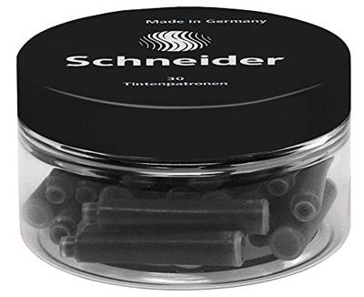 30 Inktpatronen Schneider zwart