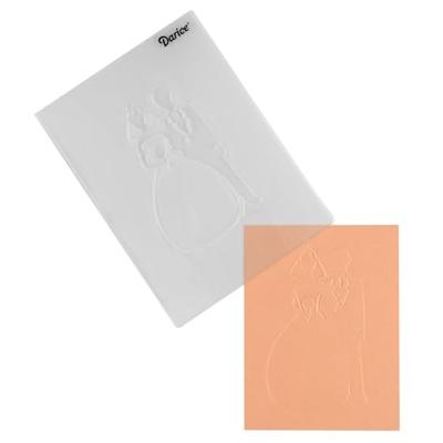 Vaessen Creative • embossing folder bruid & bruidegom