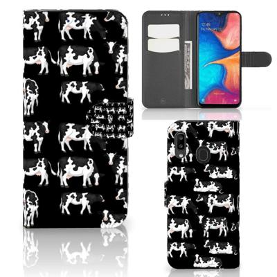 Samsung Galaxy A30 | Telefoonhoesje | Met pasjeshouder | Koetjes Samsung Galaxy A30 | Telefoonhoesje | Met pasjeshouder | Koetjes