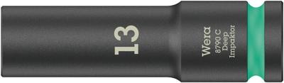 Wera 8790 C Impaktor Deep 05004830001 Inbus Dopsleutelinzetstuk 13 mm 1/2 13 mm 1/2 (12,5 mm)