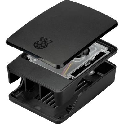 Raspberry Pi® SC1160 SBC-behuizing Geschikt voor model: Raspberry Pi® 5 B Zwart Raspberry Pi® SC1160 SBC-behuizing Geschikt voor model: Raspberry Pi® 5 B Zwart