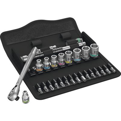 Wera 8100 SA 8 Zyklop Metal-ratelset, omschakelpal 1/4" gereedschapsset Wera 8100 SA 8 Zyklop Metal-ratelset, omschakelpal 1/4" gereedschapsset