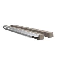 Rittal VX 8618.810 Kabelgeleidingslijst, aluminium, 2 stuks - thumbnail