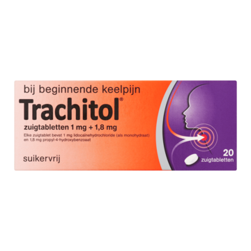 Trachitol Zuigtabletten suikervrij 20 Zuigtabletten