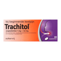 Trachitol Zuigtabletten suikervrij 20 Zuigtabletten - thumbnail