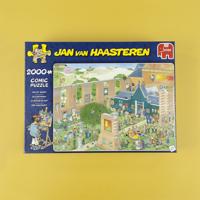 Jumbo legpuzzel Jan van Haasteren - The Art Market 2000 stukjes - thumbnail