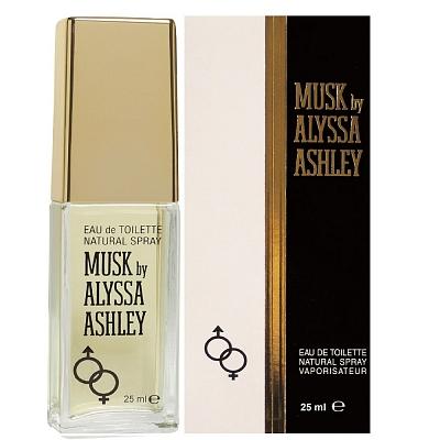Alyssa Ashley eau de toilette spray musk 25ml unisex