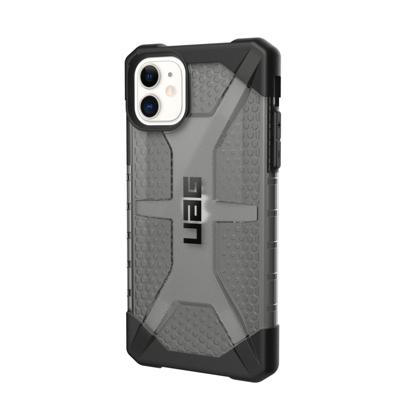 UAG Rugged Case for iPhone 11 [6.1-inch screen] - Plasma Ash - Achterzijde behuizing voor mobiele telefoon - robuust - polycarbonaat, thermoplastic polyurethaan (TPU) - asgrijs - voor Apple iPhone 11